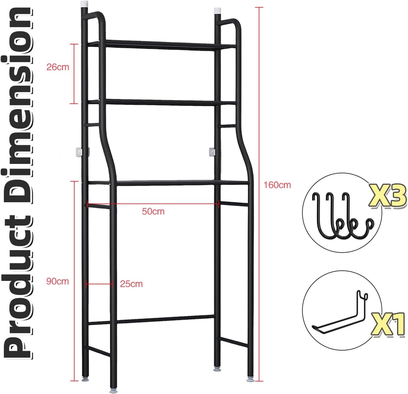 TidyHaven Quad Shelf